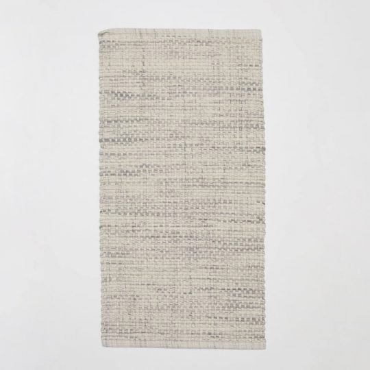 Washed Textured Cotton Rug